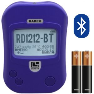 Portable Radiation Detector Bluetooth - QUARTA - RD 1212BT