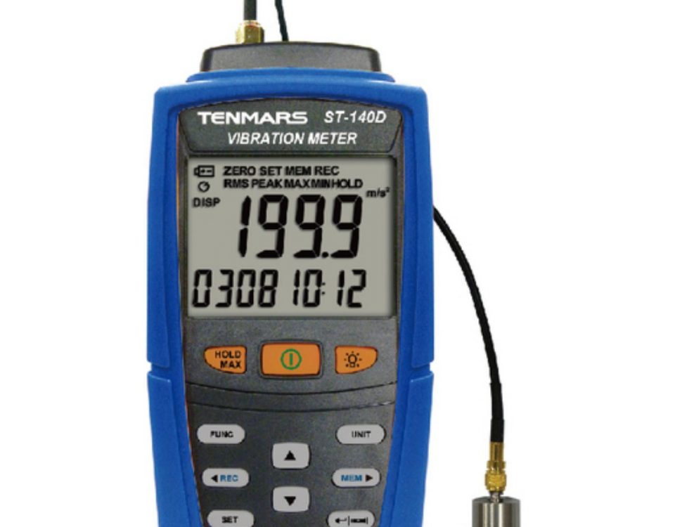 Datalogging Vibration Meter - Tenmars Type ST-140D