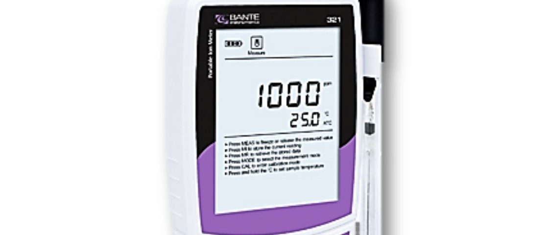 Portable Sodium Ion Meter - Bante Type Bante321-Na