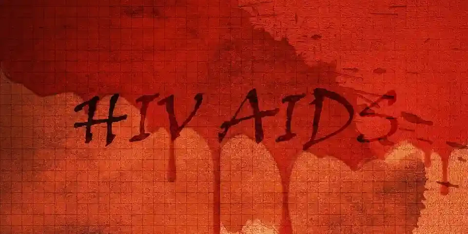text logo hiv aids