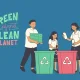 planet hijau poster
