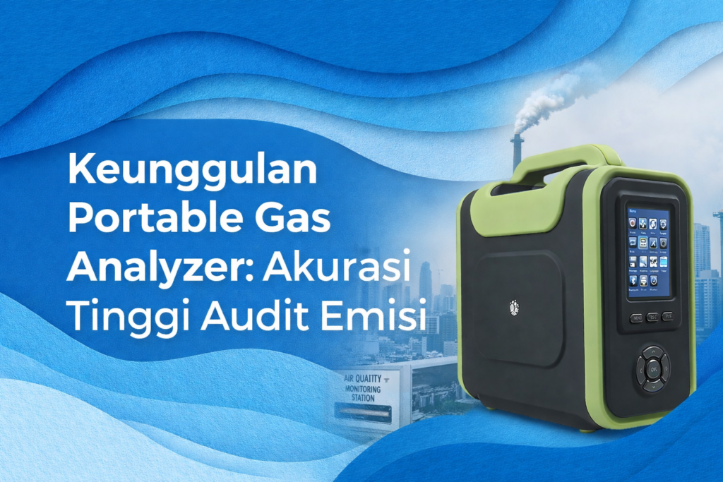 Keunggulan Portable Gas Analyzer: Akurasi Tinggi Audit Emisi 1 Keunggulan Portable Gas Analyzer Akurasi Tinggi Audit Emisi