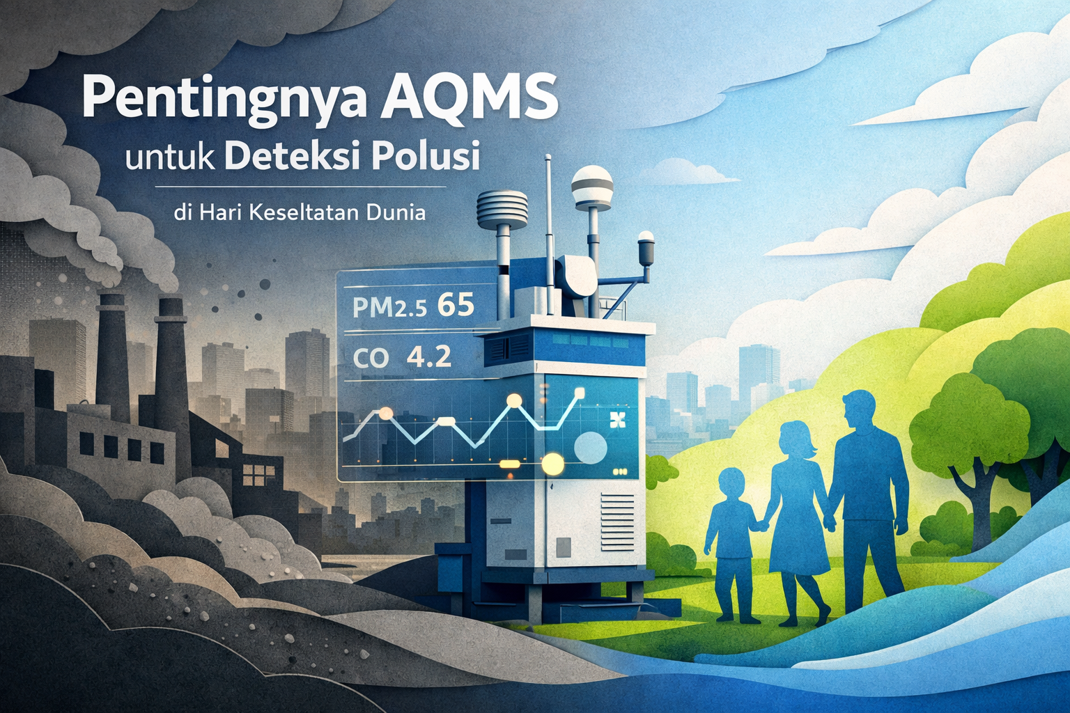 Pentingnya AQMS untuk Deteksi Polusi di Hari Kesehatan Dunia