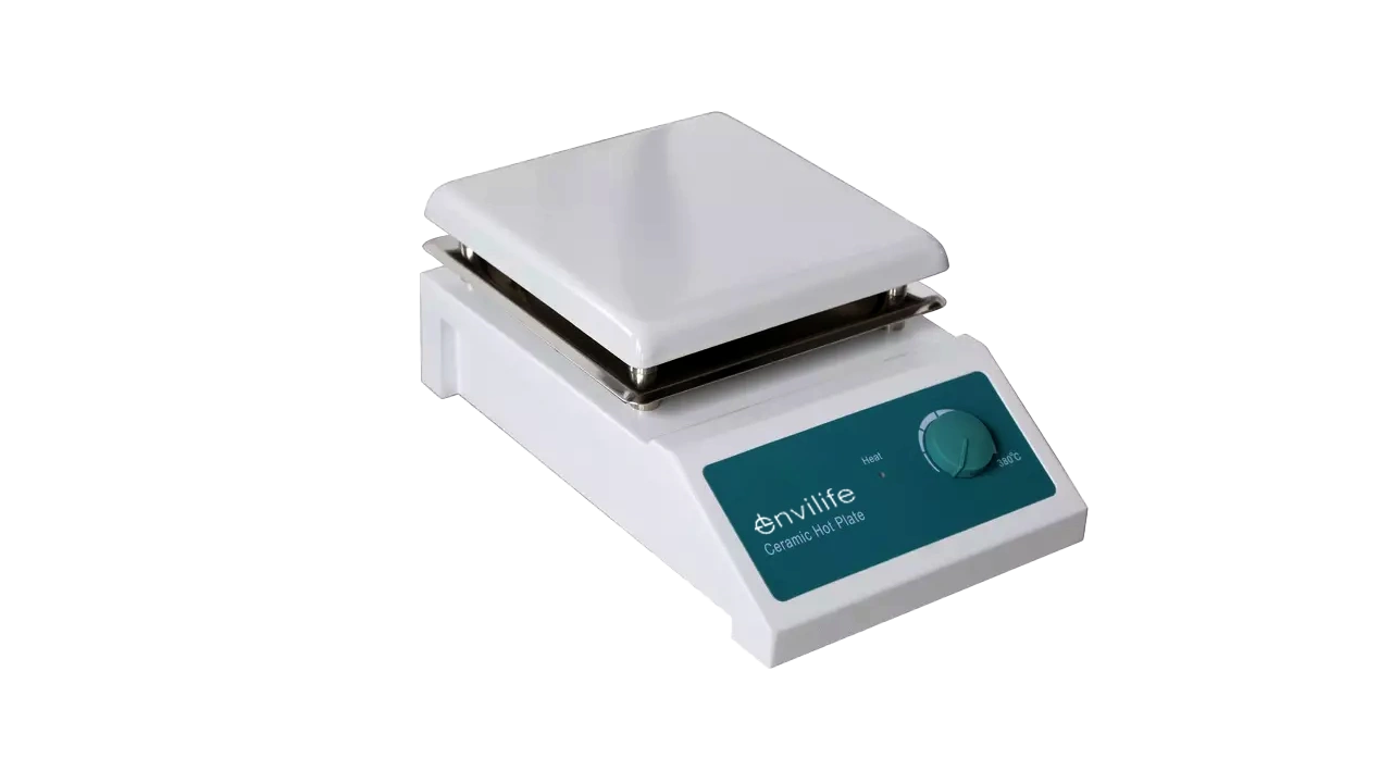 ENVILIFE CB-4ACMS Pengaduk magnetik berbahan keramik dengan pemanas