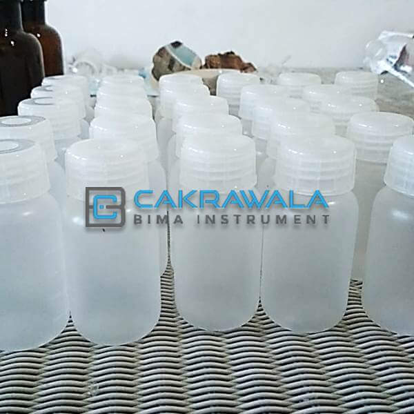 Botol Plastik PE / PolyEthylene / Reagen Plastik 3 botol plastik polypropylene