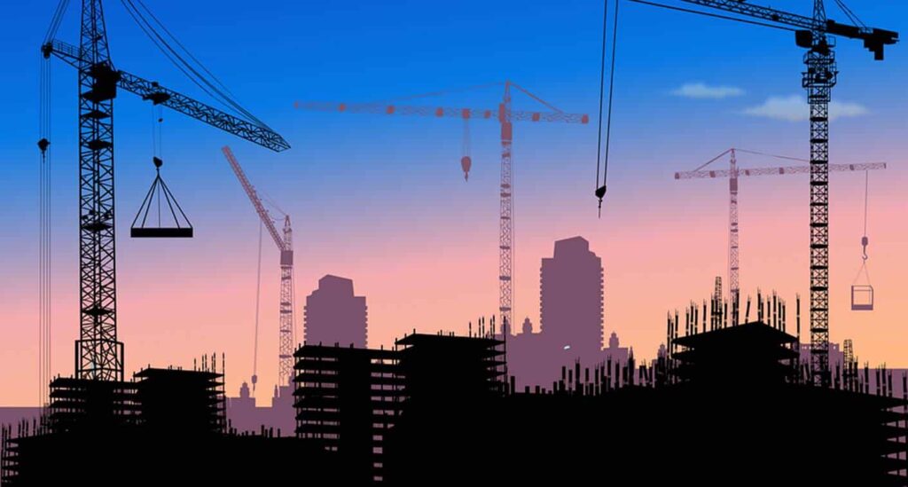 Bagaimana Kontrol Akses Berbasis Cloud dapat Mengurangi Jejak Emisi Global Bangunan 1 pembangunan gedung kantor swasta dan pemerintahan